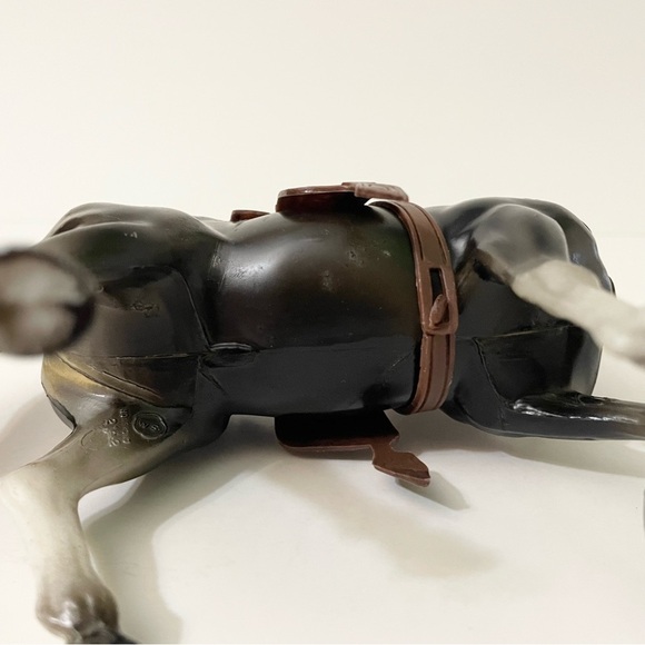 Vintage WS Horse Plastic Toy 7” Tall Hong Kong - Picture 13 of 16